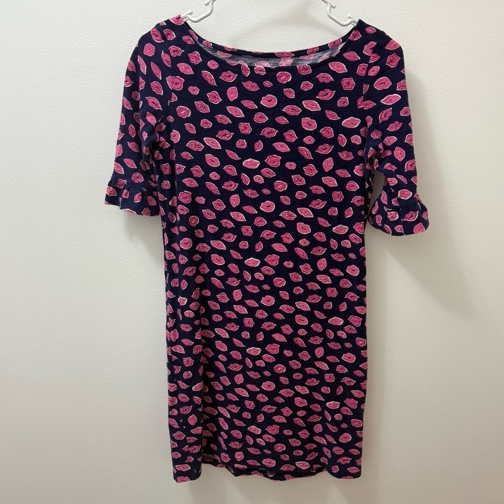 LILLY PULITZER Bocce Lips Kiss Somerset Dress - Size Xsmall